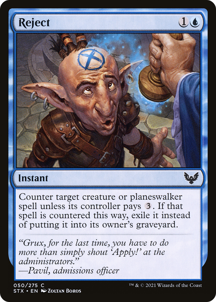 Reject (50) [Strixhaven: School of Mages] foil - Deck Out Gaming