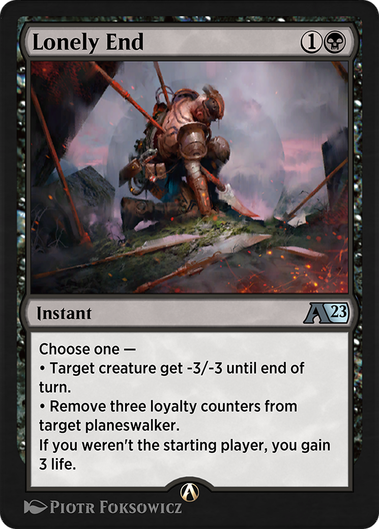 Lonely End (6) [Alchemy: The Brothers' War] - Deck Out Gaming