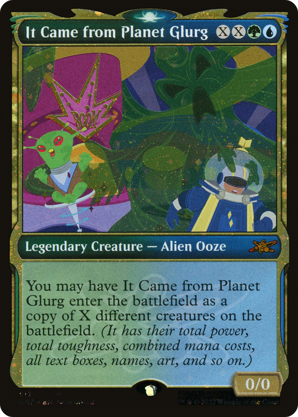 It Came from Planet Glurg (Showcase) (Galaxy Foil) (512) [Unfinity] foil - Deck Out Gaming