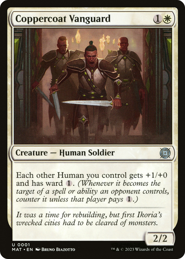 Coppercoat Vanguard (1) [March of the Machine: The Aftermath] - Deck Out Gaming