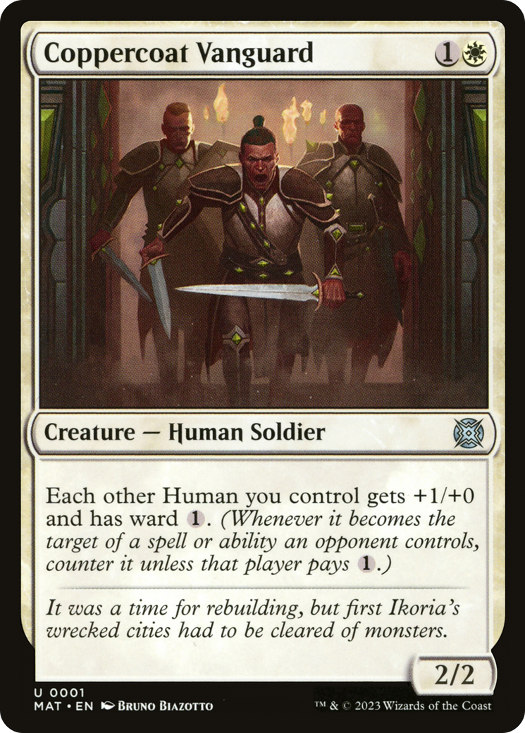 Coppercoat Vanguard (1) [March of the Machine: The Aftermath] - Deck Out Gaming