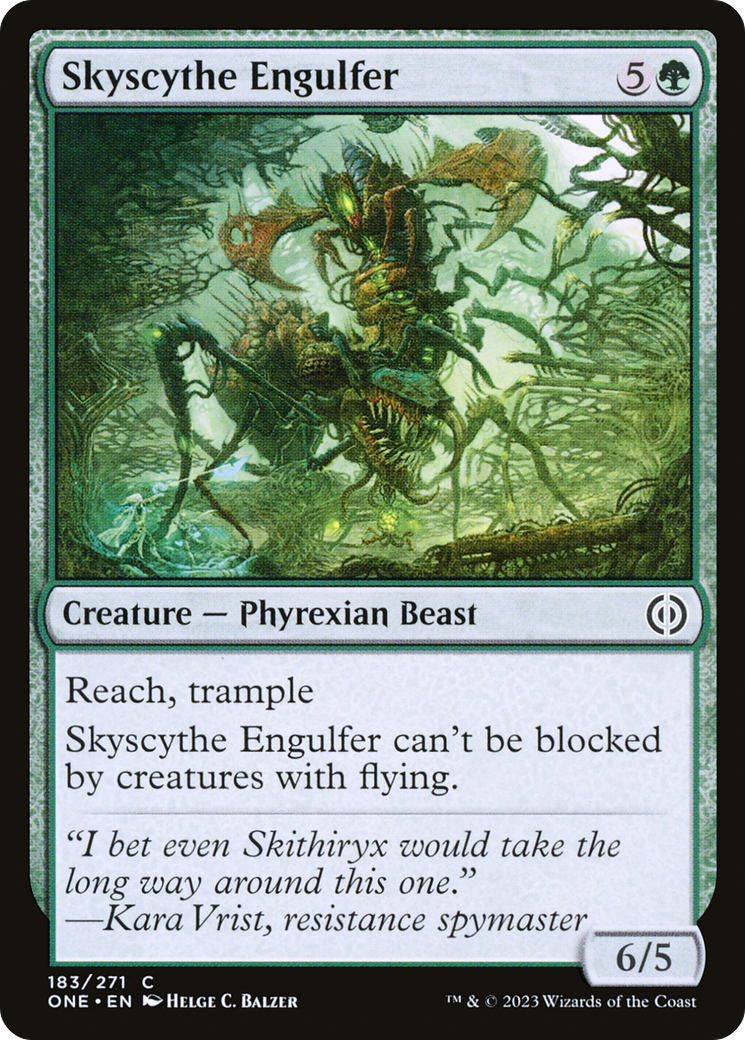 Skyscythe Engulfer (183) [Phyrexia: All Will Be One] foil - Deck Out Gaming