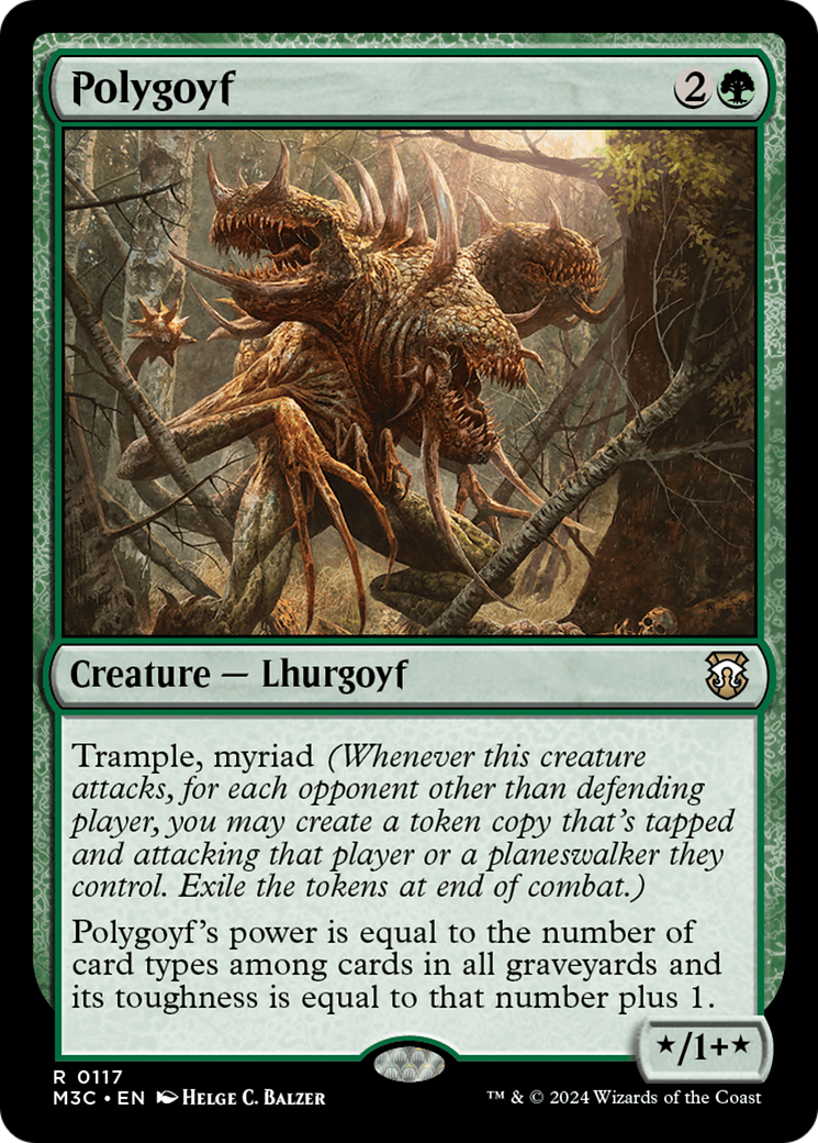 Polygoyf (117) [Modern Horizons 3 Commander] - Deck Out Gaming