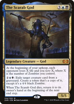 The Scarab God (216) [Double Masters] foil - Deck Out Gaming