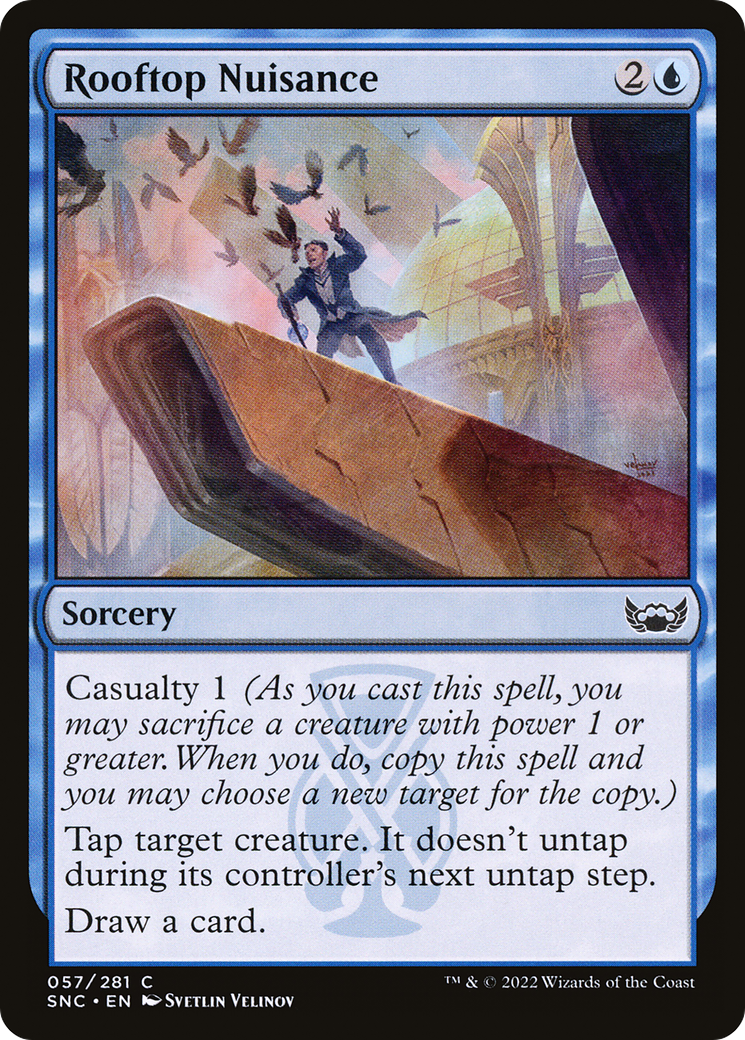 Rooftop Nuisance (57) [Streets of New Capenna] foil - Deck Out Gaming