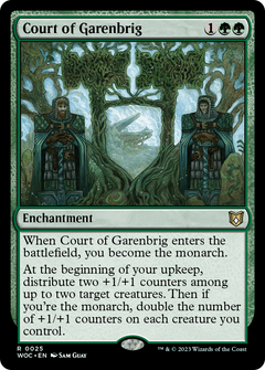 Court of Garenbrig (25) [Wilds of Eldraine Commander] foil - Deck Out Gaming