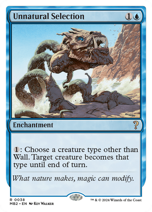 Unnatural Selection (White Border) (38) [Mystery Booster 2] - Deck Out Gaming