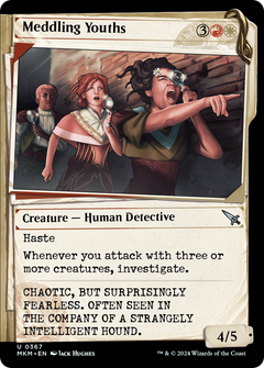 Meddling Youths (Showcase) (367) [Murders at Karlov Manor] foil - Deck Out Gaming