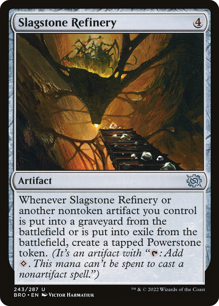 Slagstone Refinery (243) [The Brothers' War] - Deck Out Gaming