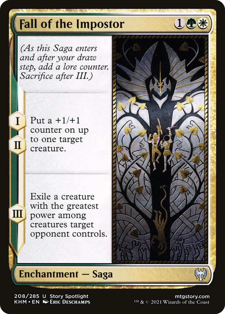 Fall of the Impostor (208) [Kaldheim] foil - Deck Out Gaming