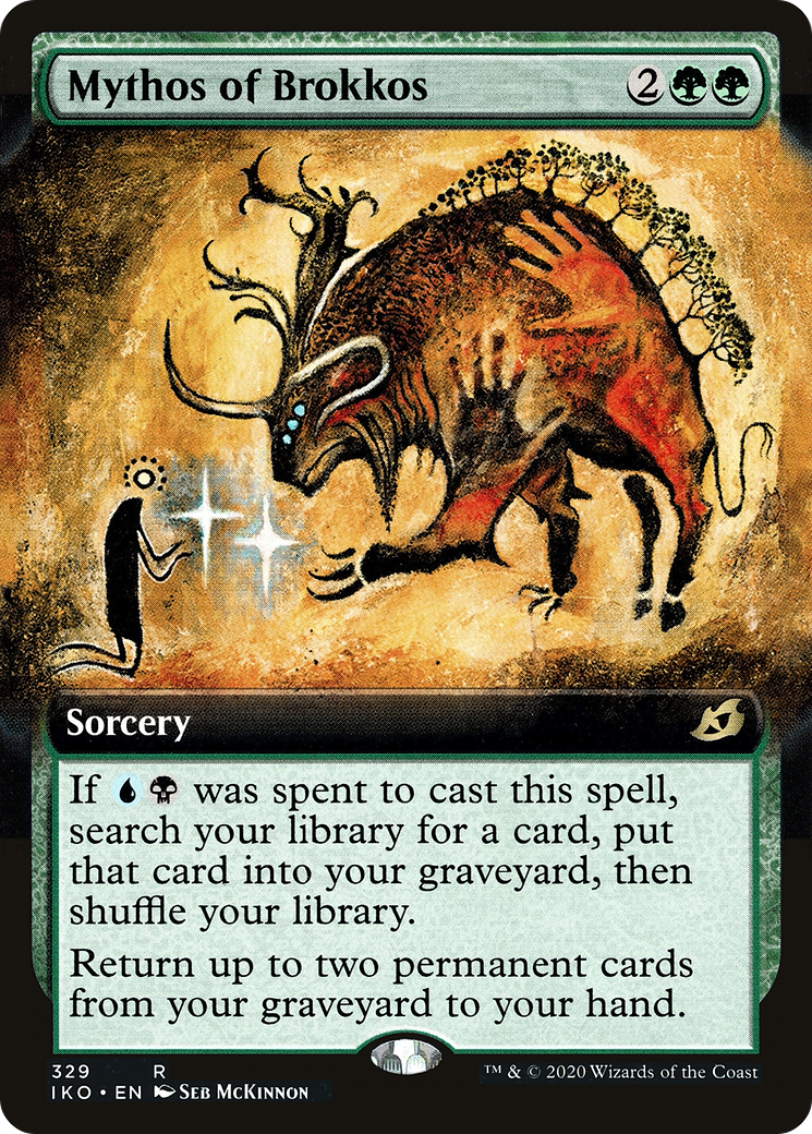 Mythos of Brokkos (329) [Ikoria: Lair of Behemoths] - Deck Out Gaming
