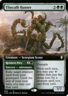 Tlincalli Hunter (Extended Art) (638) [Commander Legends: Battle for Baldur's Gate] - Deck Out Gaming