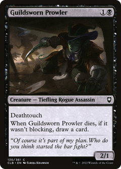 Guildsworn Prowler (130) [Commander Legends: Battle for Baldur's Gate] foil - Deck Out Gaming