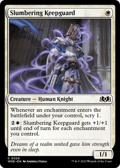 Slumbering Keepguard (29) [Wilds of Eldraine] - Deck Out Gaming