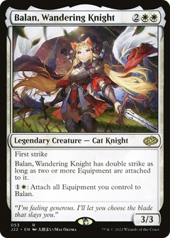 Balan, Wandering Knight (53) [Jumpstart 2022] - Deck Out Gaming