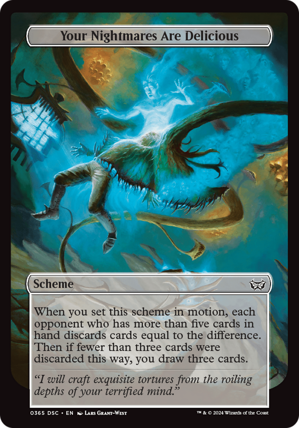 Your Nightmares Are Delicious (Full Art) (365) [Duskmourn: House of Horror Commander] - Deck Out Gaming