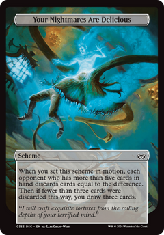 Your Nightmares Are Delicious (Full Art) (365) [Duskmourn: House of Horror Commander] - Deck Out Gaming