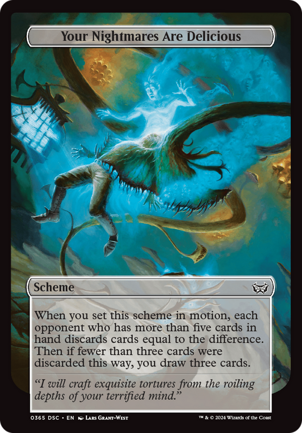 Your Nightmares Are Delicious (Full Art) (365) [Duskmourn: House of Horror Commander] - Deck Out Gaming