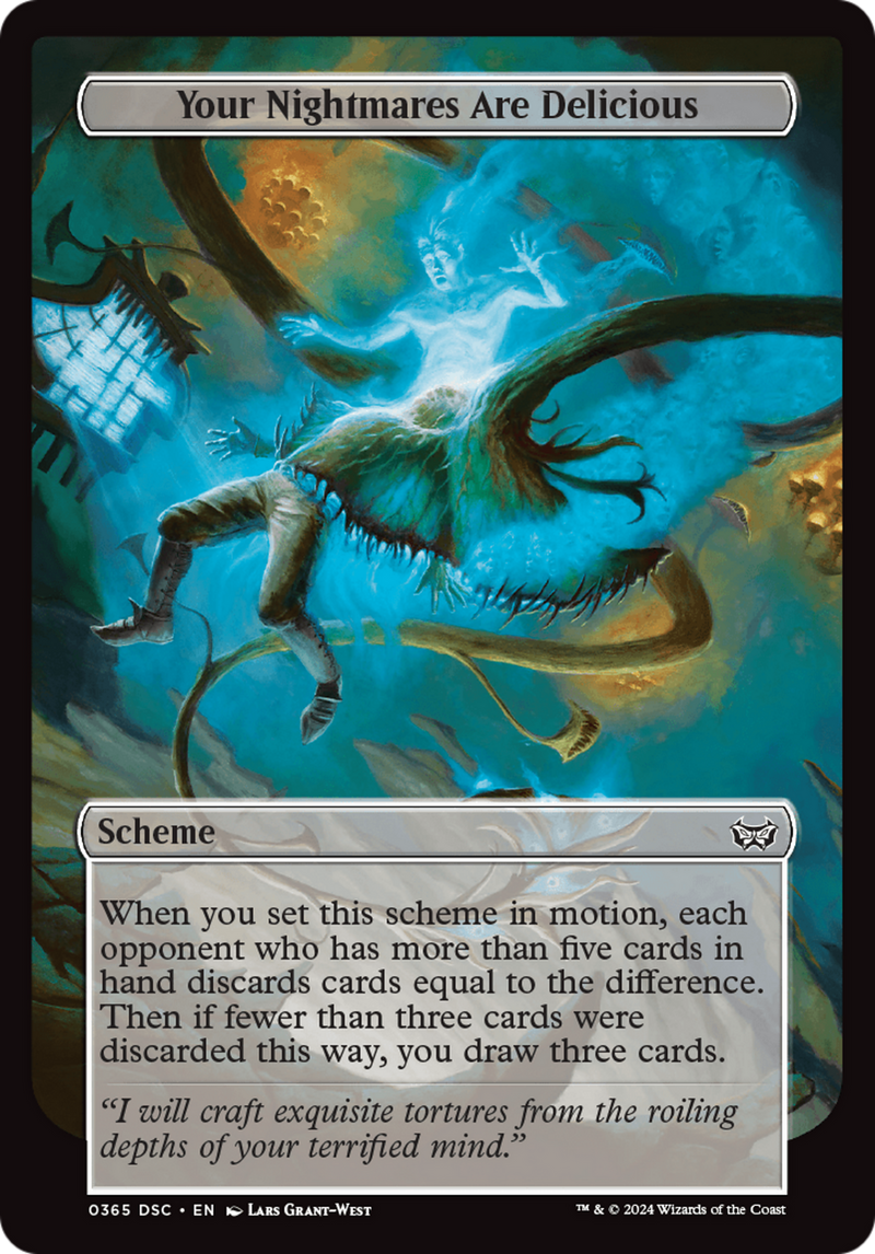 Your Nightmares Are Delicious (Full Art) (365) [Duskmourn: House of Horror Commander] - Deck Out Gaming