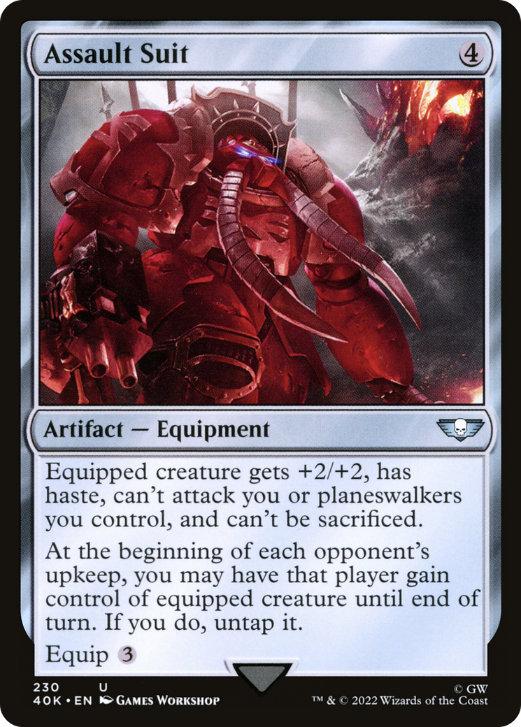 Assault Suit (230) [Warhammer 40,000 Commander] - Deck Out Gaming