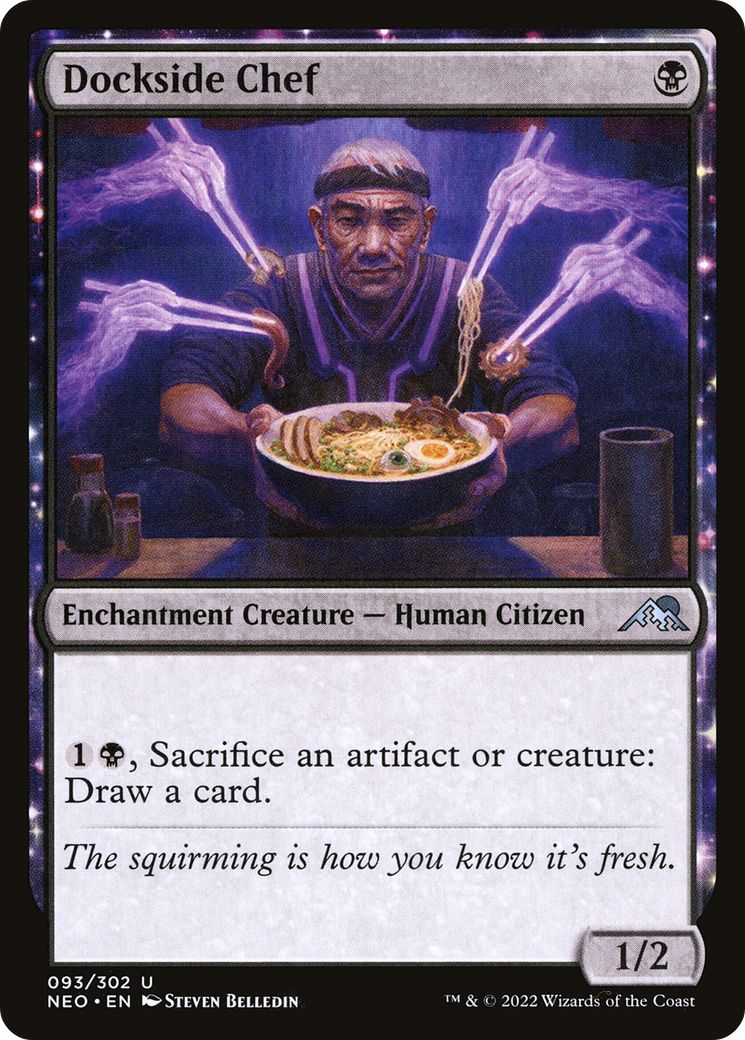 Dockside Chef (93) [Kamigawa: Neon Dynasty] foil - Deck Out Gaming