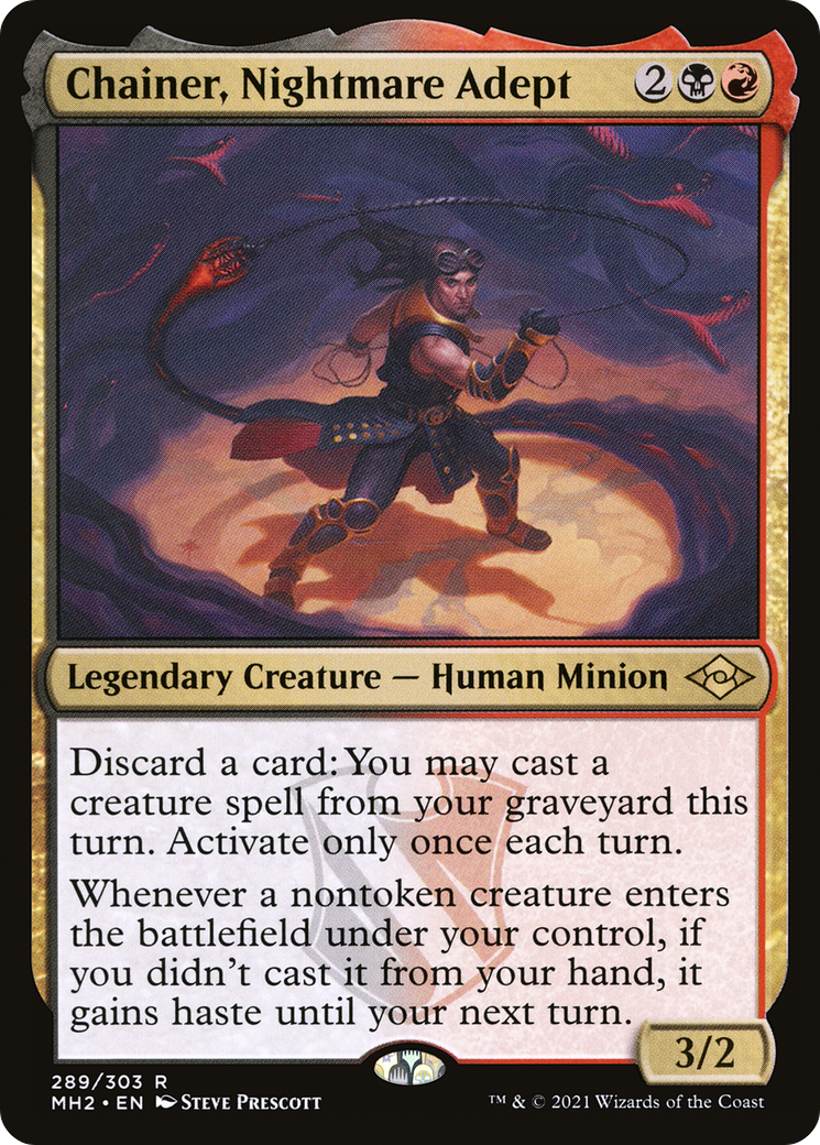 Chainer, Nightmare Adept (289) [Modern Horizons 2] - Deck Out Gaming