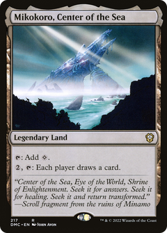 Mikokoro, Center of the Sea (217) [Dominaria United Commander] - Deck Out Gaming