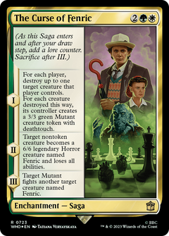 The Curse of Fenric (Surge Foil) (723) [Doctor Who] foil - Deck Out Gaming