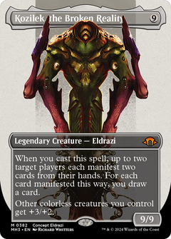 Kozilek, the Broken Reality (Borderless) (382) [Modern Horizons 3] - Deck Out Gaming