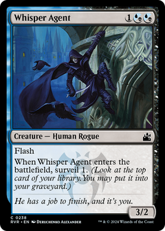 Whisper Agent (238) [Ravnica Remastered] - Deck Out Gaming