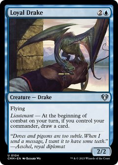 Loyal Drake (104) [Commander Masters] foil - Deck Out Gaming