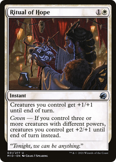 Ritual of Hope (31) [Innistrad: Midnight Hunt] - Deck Out Gaming