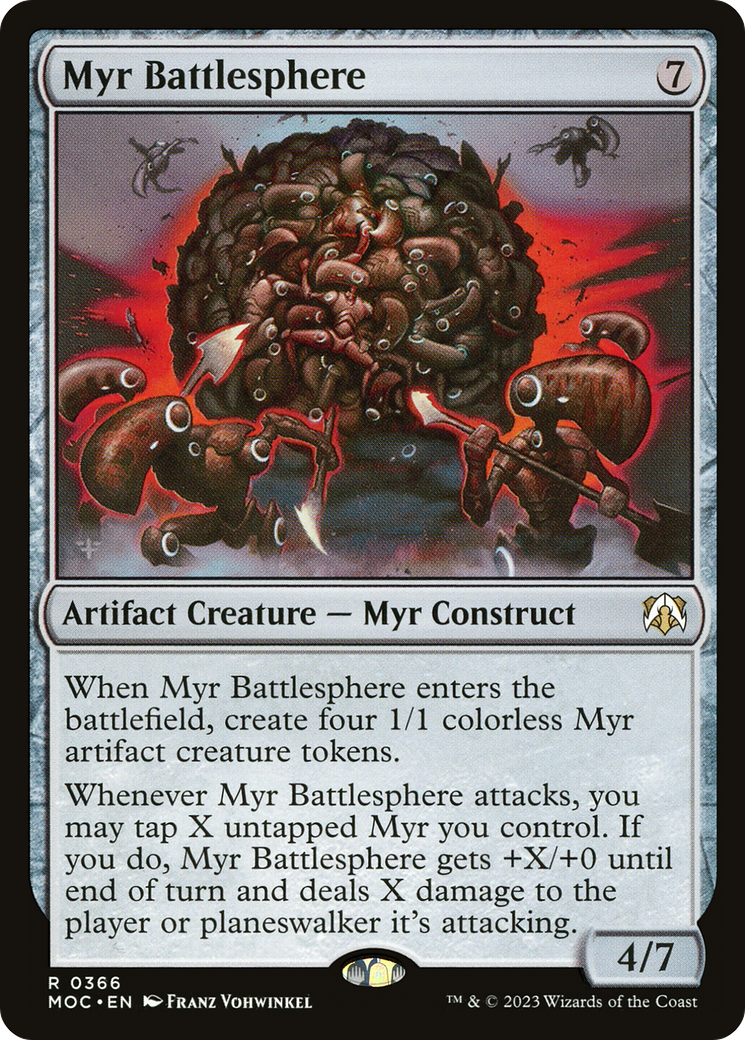 Myr Battlesphere (366) [March of the Machine Commander] - Deck Out Gaming