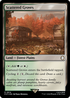 Scattered Groves (Surge Foil) (814) [Fallout] foil - Deck Out Gaming