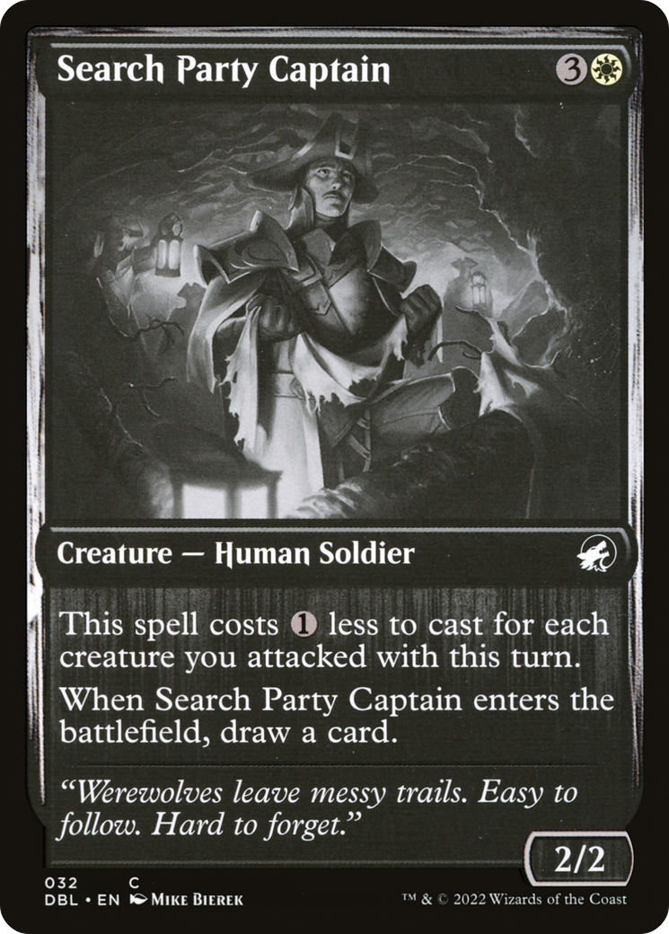 Search Party Captain (32) [Innistrad: Double Feature] foil - Deck Out Gaming