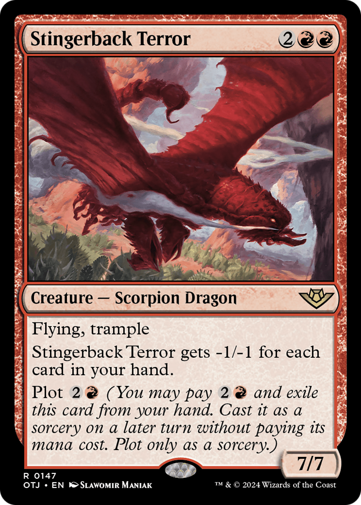 Stingerback Terror (147) [Outlaws of Thunder Junction] - Deck Out Gaming