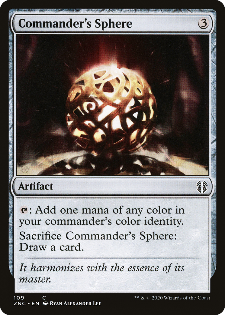 Commander's Sphere (109) [Commander: Zendikar Rising] - Deck Out Gaming