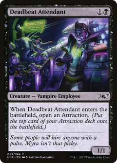 Deadbeat Attendant (69) [Unfinity] - Deck Out Gaming
