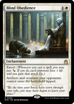 Blind Obedience (9) [Ravnica Remastered] foil - Deck Out Gaming