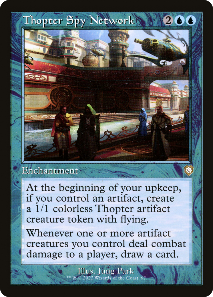 Thopter Spy Network (Retro Frame) (97) [Commander: The Brothers' War] - Deck Out Gaming