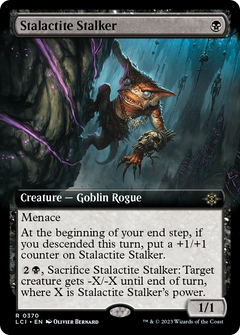 Stalactite Stalker (Extended Art) (370) [The Lost Caverns of Ixalan] foil - Deck Out Gaming