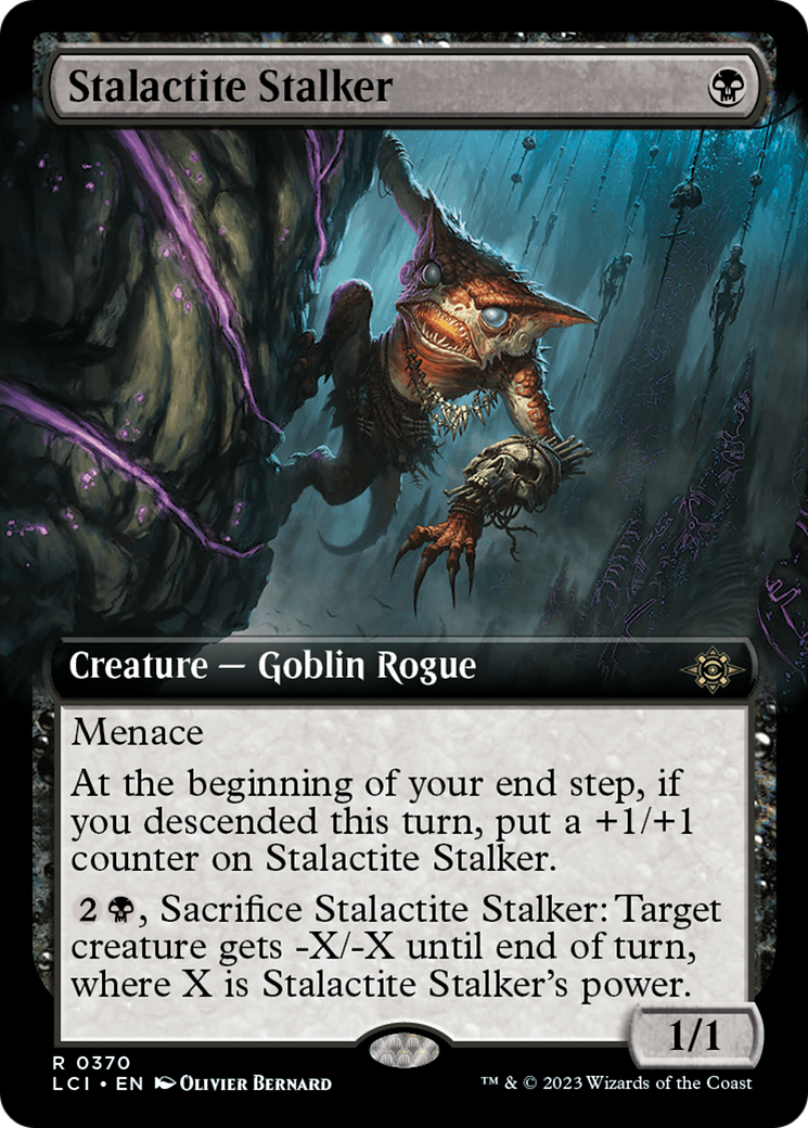 Stalactite Stalker (Extended Art) (370) [The Lost Caverns of Ixalan] - Deck Out Gaming