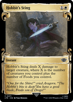 Hobbit's Sting (Showcase Scrolls) (471) [The Lord of the Rings: Tales of Middle-earth] foil - Deck Out Gaming