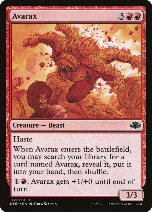 Avarax (112) [Dominaria Remastered] foil - Deck Out Gaming