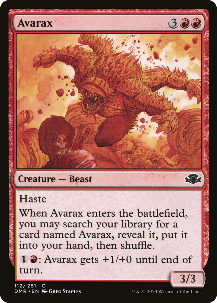 Avarax (112) [Dominaria Remastered] foil - Deck Out Gaming