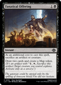 Fanatical Offering (105) [The Lost Caverns of Ixalan] foil - Deck Out Gaming