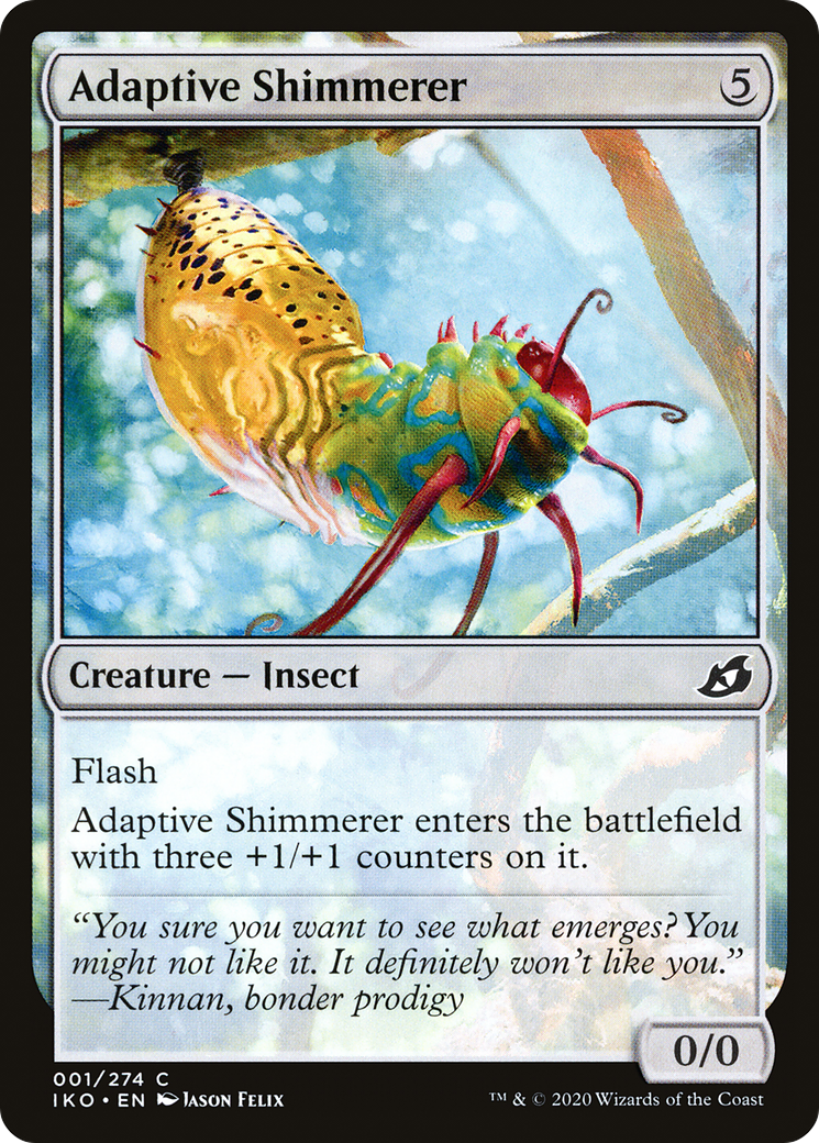Adaptive Shimmerer (1) [Ikoria: Lair of Behemoths] foil - Deck Out Gaming