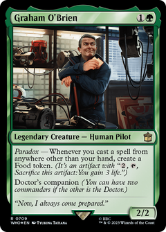 Graham O'Brien (Surge Foil) (709) [Doctor Who] foil - Deck Out Gaming