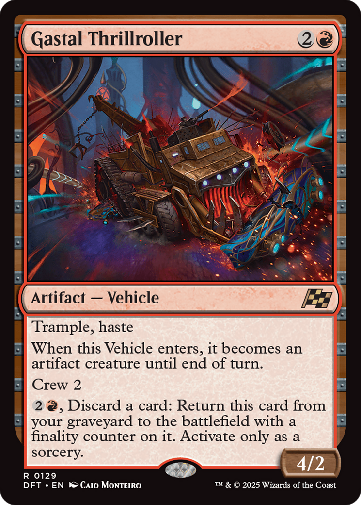 Gastal Thrillroller (129) [Aetherdrift] - Deck Out Gaming