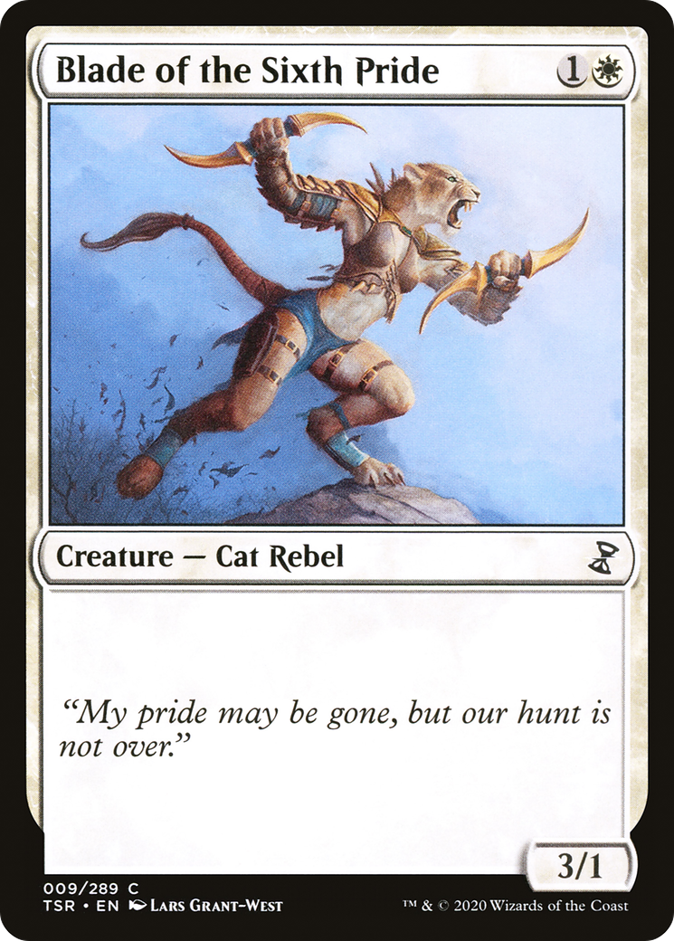Blade of the Sixth Pride (9) [Time Spiral Remastered] foil - Deck Out Gaming